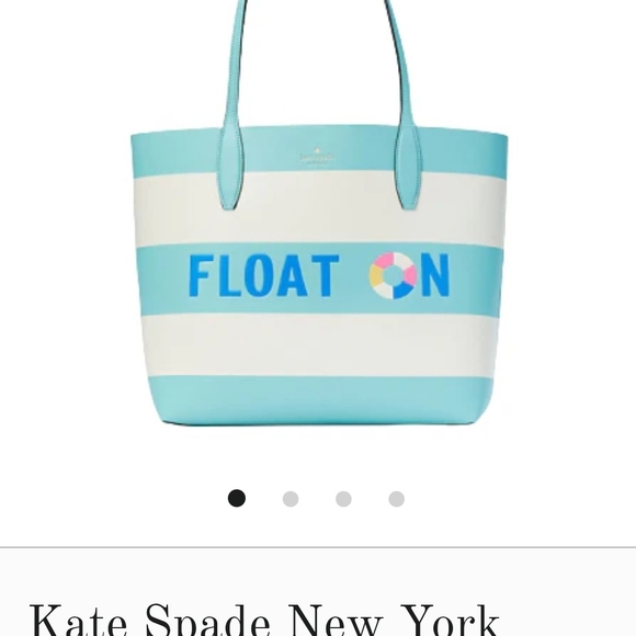 Kate Spade "FLOAT ON"  Tote Bag - Picture 5 of 5